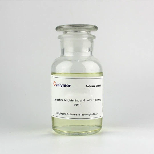 Leather Brightening And Color-Fixing Agent